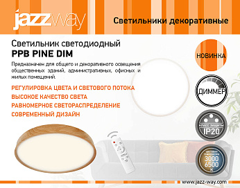 Светильник светодиодный PPB PINE 72w DIM 3000-6500K IP20